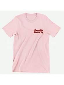 Casual Cotton T-Shirt ChorãoJr Skate Singer - 淺粉色 - 查看 2