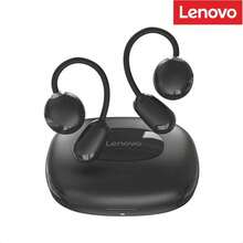 Lenovo EA370 Bluetooth Wireless Earbuds TWS Hanging Ear Style Earphone Bluetooth 5.4 Touch Control Long Battery Life - Black - View 8