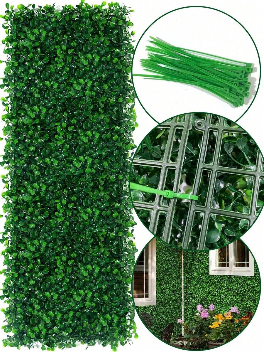 MEHELANY 100/50 Pieces Green Self-Locking Cable Ties, Plastic Cable Ties, High Temperature Resistant, Detachable, Plant Fixing Straps, For Party Supplies, Wedding Backdrop Walls, Bouquets, Arch Bouquet Making Supplies, High Temperature Resistant, Home, Birthday, Graduation Ceremony - Multicolor - View 1