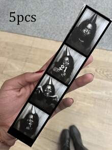 1pc/3pcs/5pcs Customized Photo Film Strips, Personalized Photo Strips With 4 Photos, Customized Photo Booth Prints, Personalized Photo Booth Prints, Wedding Photo Booth Cards, Retro Style Printed Photos, Wedding Souvenirs, Film Photography Gifts, Customized Photo Bookmarks, Wedding Photo Booth Covers - Multicolor - View 9