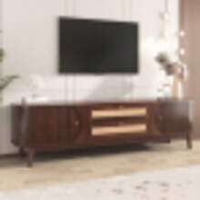Television Stands & Entertainment Centers - Dark Rustic Oak - View 5