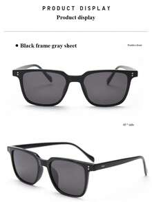 Minimalist Fashion Fashion Glasses, Trending Cross-Border Small Face Style, Fashionable Street Photography Essential - Multicolor 3886 - View 3