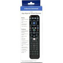 SLLS 4-In-1 4-Device IR Universal Remote Control With Macro Learning Backlit Netflix Apps Keys For All TVs Streaming Players BluRay Player Audio Cable Roku Apple TV And More - Anderic RRU401 - 4in1Universal - View 6