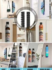 Heavy Duty Baseball Cap Holder Wall Mount Rack - Strong Load Bearing, Comes With Adhesive And Screws, Large Capacity Hanging Storage Box, Suitable For Home And Wardrobe Use