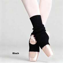 Knitted Calf Socks For Women, Sweet Milk White European And American Jk Lolita Boot Covers, Mid Leg Lolita Leg Covers For Women, Warm And Slim Fit Socks, Suitable For Autumn, Winter And Spring Wear - 白色 - 查看 8