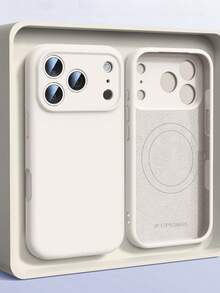 奢华液态硅胶磁吸手机壳，支持无线充电，触感顺滑，兼容 17 Pro Max、17 Pro、17 Air、17、16 Plus、15、14、13、12 Pro Max、11