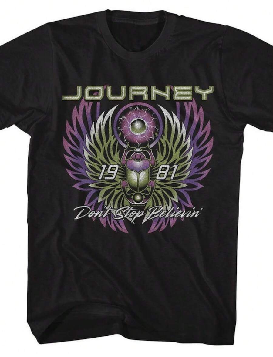 Journey DSB Black T-Shirt - 黑色 - 查看 1