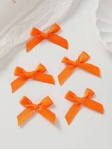 50个丝带蝴蝶结DIY内衣袜子装饰配件，手工蝴蝶结生日礼物，圣诞树装饰，礼盒包装用品，半成品派对蝴蝶结 - 彩色 - 查看 11