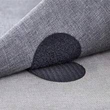 10PCS Anti Slip Rug Mat Non Curling Anti Slip Grippers Strong Adhesive Sticker UK - Black - View 10