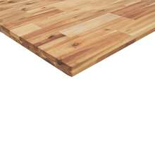 Floating Shelf 80x30x4 Cm Oil Finished Solid Wood Acacia - Brown - View 8