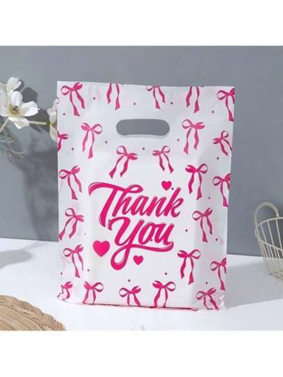 50 piezas Bolsas de regalo de agradecimiento, bolsas de compras minoristas, bolsas reutilizables, bolsas de recuerdos de boda, bolsas de regalo de vacaciones, bolsas de embalaje de regalos de negocios, bolsas de compras de tiendas y prendas de vestir, bolsas de compras de fiestas, bolsas de regalo de dulces y galletas, bolsas de regalo de cumpleaños