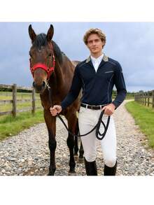 Nylon Horse Lead Rope, Double Braided Horse Lead With Quick Release Snap Clip, Soft Comfortable Handle, Suitable For Daily Use And Competition Equestrian Tack