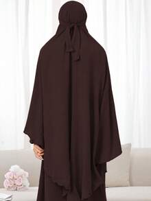 1pc Minimalist & Fashionable Muslim Women Hijab Headscarf, Suitable For Daily Wear, Praying, All Seasons - Multicolor - View 20