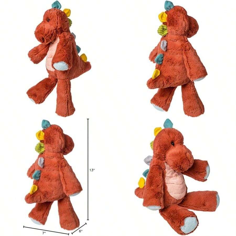 Mary Meyer Marshmallow Zoo - Peluche de Animales de Peluche, 13 Pulgadas, estegosaurio(Estegosaurio 13-Inches) - Multicolor - Ver 1