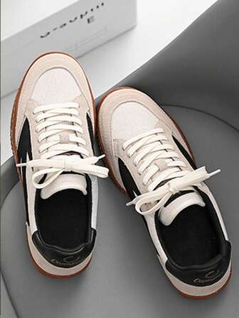 Vintage Casual Breathable Soft Sole Mesh Sneakers, Versatile Low-Top Outdoor Stylish Trainers, Classic Youth Casual White Shoes, High-End Fashionable Sports Shoes For Men, Summer