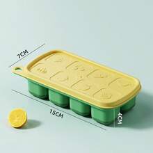 Silicone Ice Cube Tray Set With Lid, Multi-Color,Ice Cube Mold With Lid Ice Tray, Easy To Disassemble, Ice Cube Making Machine, Suitable For Summer Freezing - Default - View 6