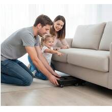 重型可折叠手推车，六轮设计，便携式可折叠平板车，弹性绳索，防滑纹理，适用于旅行、搬家、购物和办公等多种场合，符合人体工学，紧凑耐用，满足日常使用需求，适用于家庭、宿舍、工作场所、酒店住宿等多种场景，易于存放，耐候框架，滑动顺畅，轻便易携，承重能力强，是搬运行李、包袋、箱子和各种用品的多功能运输解决方案，即使在繁忙的季节也能轻松移动。 - 彩色 - 查看 11