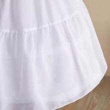 1pc Women's Anime Lolita Chiffon Crinoline Petticoat, Adjustable Lolita Bridal Carmen Cage Cosplay Costume Accessory