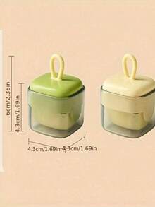 1 Stück Mini wiederverwendbarer Fusselroller mit Aufbewahrungsbox, waschbar, neuer tragbarer Tierhaarentferner - Tierhaarentferner, starker Klebestoff Stoffrasierer mit Staubkollektor, wiederverwendbarer tragbarer Defuzzer für Kleidung, Tierhaar, Zuhause, Auto, Büro, Reise, Geschenk für Frauen, Mütter, Töchter - Verschiedenfarbig - Übersicht 7