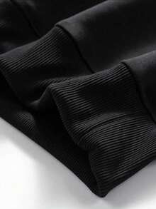 Oversized Long-Length Zip-Up Sweatshirt With Balaclava, Side Stripes, Face Covering, Fleece&Warth, Placket&Pocket, For Fall/Autumn&Winter&Spring, For Holiday/School/Office/Home/Daily/Street/Photoshoot/Airport/Travel, Simple/Y2K/Casual/Preppy/Street/Office