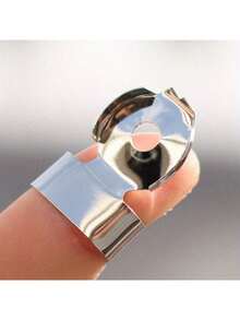 3Pcs Kitchen Creative Fruit And Vegetable Planer Chestnut, Ginger Peeler Peeler Ginger And Garlic Peeler - Silver - View 6