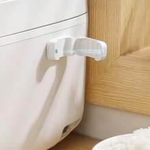 1/2pcs Cute Black & White Multi-Functional Wall-Mounted Storage Rack - Kitchen Utensil Holder And Cable Organizer (Plastic Hooks, Can Hang Small Items/Rice Cooker Accessories) - Multicolor - View 5