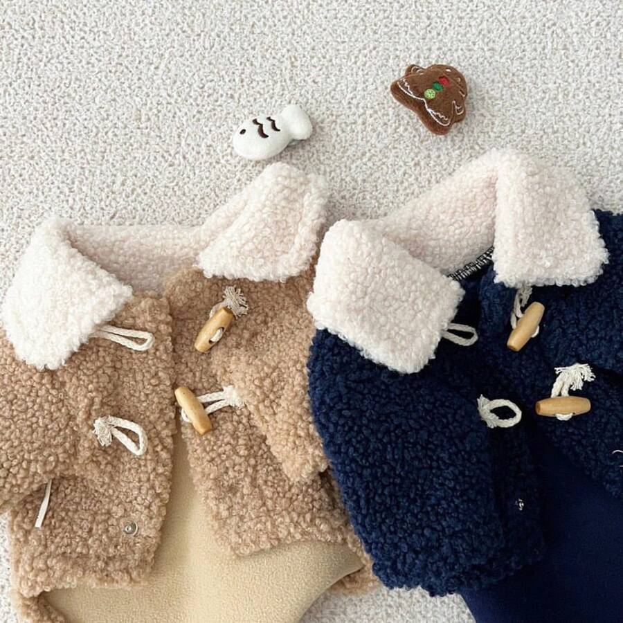 Autumn Winter Thickened Warm Dog Fleece Teddy Yorkshire Bichon Small Puppy Clothes - Khaki (099) - View 1