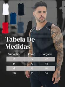 Kit 3 Men's Dry Fit T-Shirt Gym Training Running Cycling Basic Plain Blouse Shirt Workout Everyday - 白色 - 查看 7