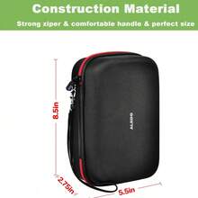 ALKOO Darts Case Holder Bag For 6 12 16 Pcs Steel Soft Tip Darts Storage Organizer With Tips Shafts Flights Extra Accessories Travel Carry Box Only No Darts - Black - View 3