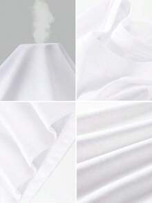 de los animales, regalo perfecto para cumpleaños o San Valentín, ideal para fiestas y eventos casuales|   Camiseta redonda de algodón puro, transpirable y cómoda, moda casual masculina BPUN - Blanco - Ver 10