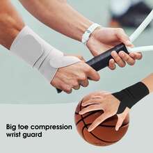 1pc Adjustable Sports Wrist Support, Suitable As A Small Gift For Friends And Family - Multicolor - View 4