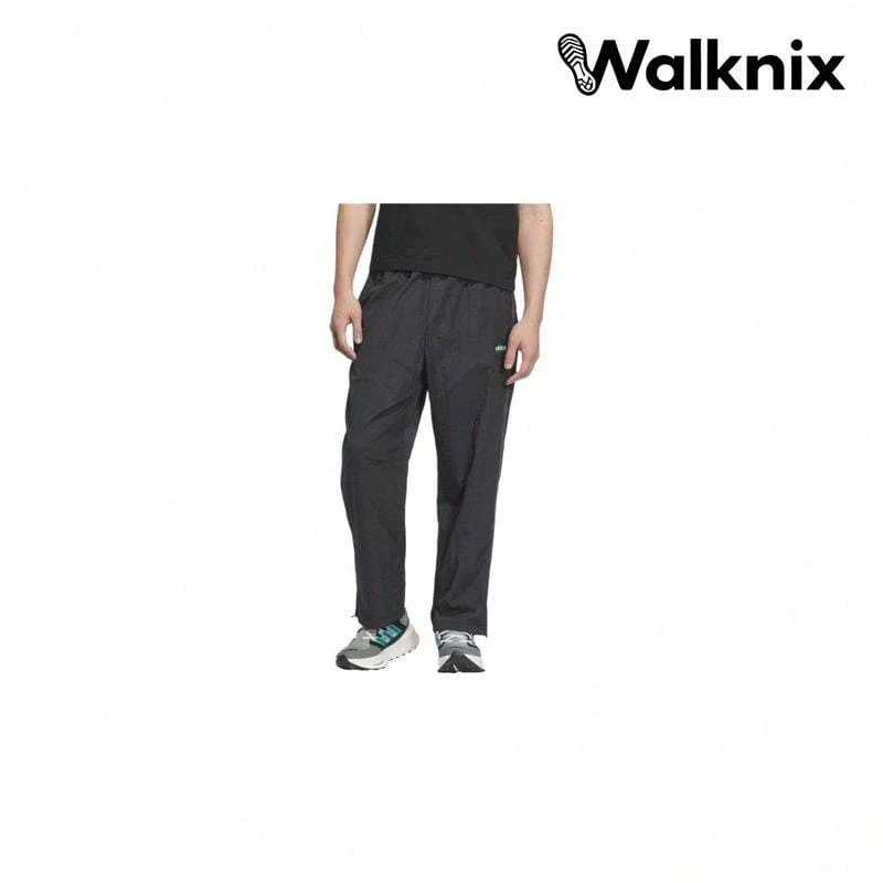 Adidas SS25 EQT Series Woven Loose Soft Fashion Knitted Sports Pants Black Pants Men - 彩色 - 查看 1