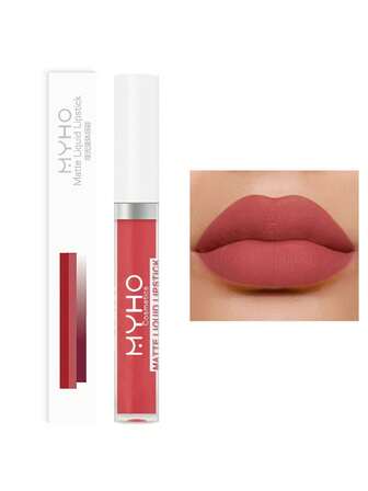 Brillo de labios mate, resistente al agua, fácil de aplicar, tinte de labios no descolorido y no pegajoso, maquillaje de labios multicolor