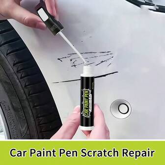 JB-XPCS Bolígrafo de retoque de pintura para coche de 12ml con punta fina - Aplicación precisa para arañazos y desconches pequeños del coche