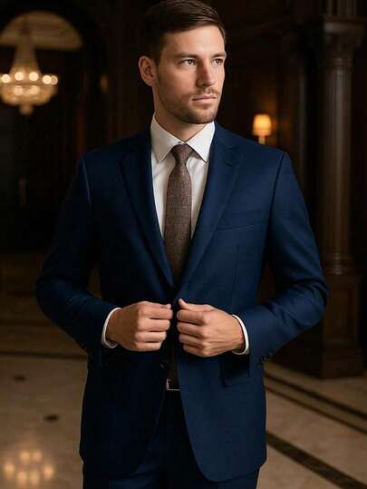 Fressato Terno Masculino Completo (blazer + calça) - Slim De Luxo - Envio Imediato