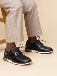 Boy's Casual Oxford Dress Shoes  Comfortable Formal Sneakers For Stylish Uniform Wear