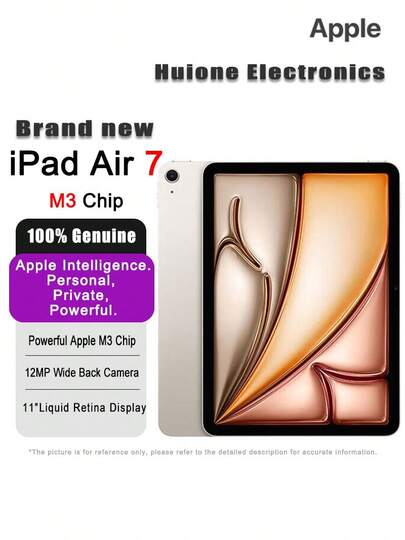  2025 IPad Air 11-Inch – Apple M3 Chip, Liquid Retina Screen, Extended Battery Life. Perfect For Work, Learning & Creativity.