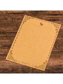A4 Rose Gold Foil Stationery Paper, Romantic Love Letter Paper, Suitable For Daily Office, Birthday Notes, Gifts, Decorations, DIY Invitations, Thanksgiving, Valentine's Day Cards, Rose Gold Foil Paper - Multicolor - View 10