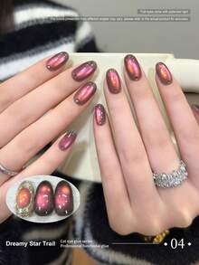 XEIJAYI 6 culori 15ml reflectorizant ochi de pisică magnetic gel de unghii înmuiere gel UV LED salon feminin arta unghiilor instrumente moda holografică arta unghiilor