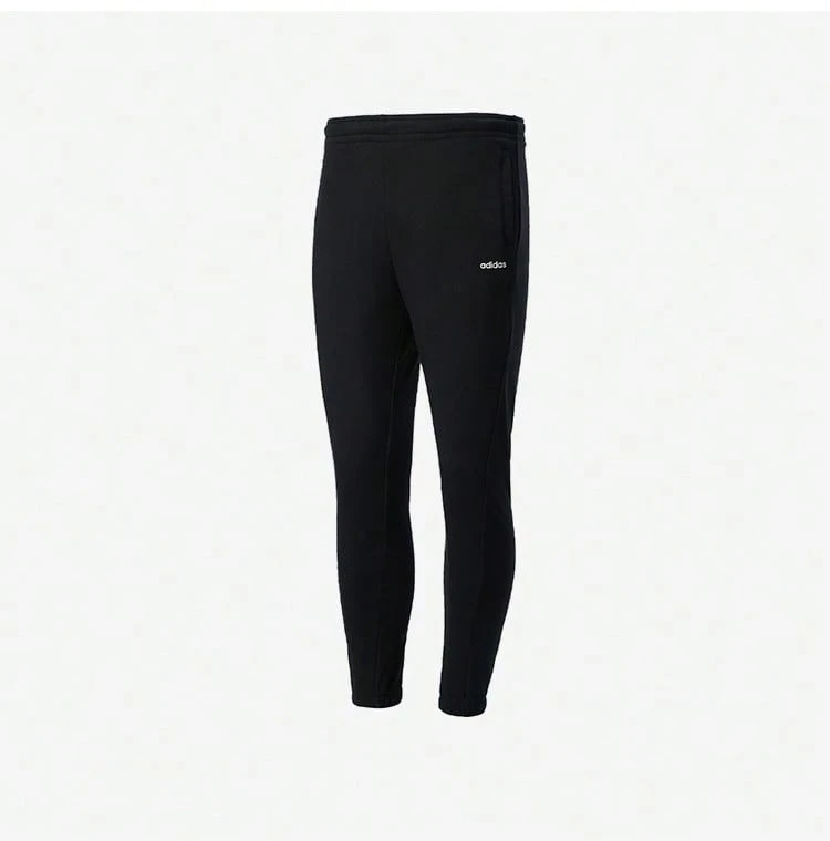 Adidas New Women's Comfortable And Simple Training Knitted Pants - Black - View 1