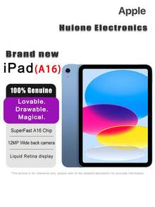 Apple 2025 iPad (A16) Wi-Fi版 – 11英寸Liquid视网膜显示屏，搭载高速A16芯片 - 藍色 - 查看 12