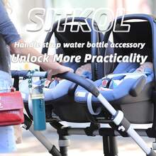 Juego de correa de y dije para botella de agua de 24 onzas, 32 onzas, 40 onzas, Kids, vaso de café,, incluye correa de asa, para accesorios y accesorios - Camuflaje genial - Ver 4