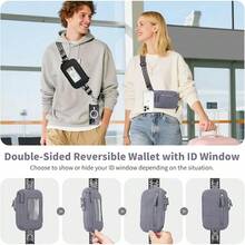 Women Wallet & Check Holder - Dusty Purple - View 8