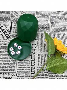 1个骰子骰杯套装，加厚骰杯，KTV酒吧夜总会骰杯，带底座，可用于饮酒 - 彩色 - 查看 11