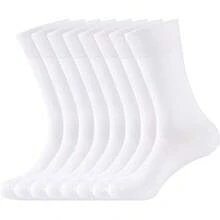 8 pares de blanco