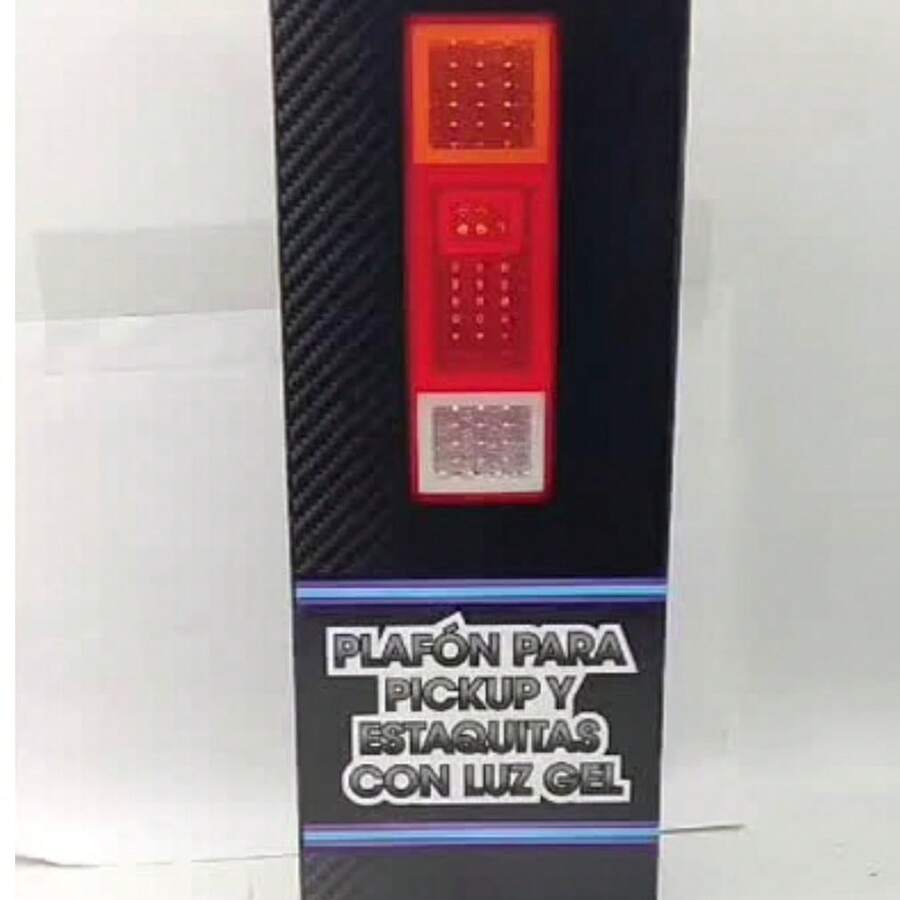 PAR PLAFON CALAVERA 49 LED LED AMARRILLO GEL /2207 - Rojo - Ver 1