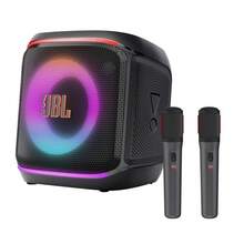 JBL Partybox Encore 2 蓝牙音箱，户外便携式低音炮，KTV、广场舞、卡拉OK，第二代音乐伴侣，黑色 - 黑色 - 查看 7