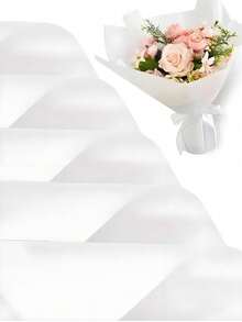 20pcs Premium Double-Sided Flower Wrapping Paper - Waterproof & Durable Red & Black Designs - Perfect For Stylish Gift Wrapping, DIY Crafts, Weddings & Any Occasion Decor - Includes Tissue Paper & Florist Bouquet Supplies