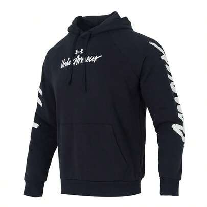 Under Armour 2026新款休闲舒适套头卫衣，男士运动上衣，1379760-001