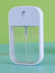 2个便携式高压喷雾瓶，简约可爱多色卡片式分配瓶，多巴胺硅胶保护套，细雾酒精洗手液旅行口袋收纳瓶，分隔式迷你香水瓶，50毫升，家居浴室装饰，适合学校旅行携带 - 彩色 - 查看 9